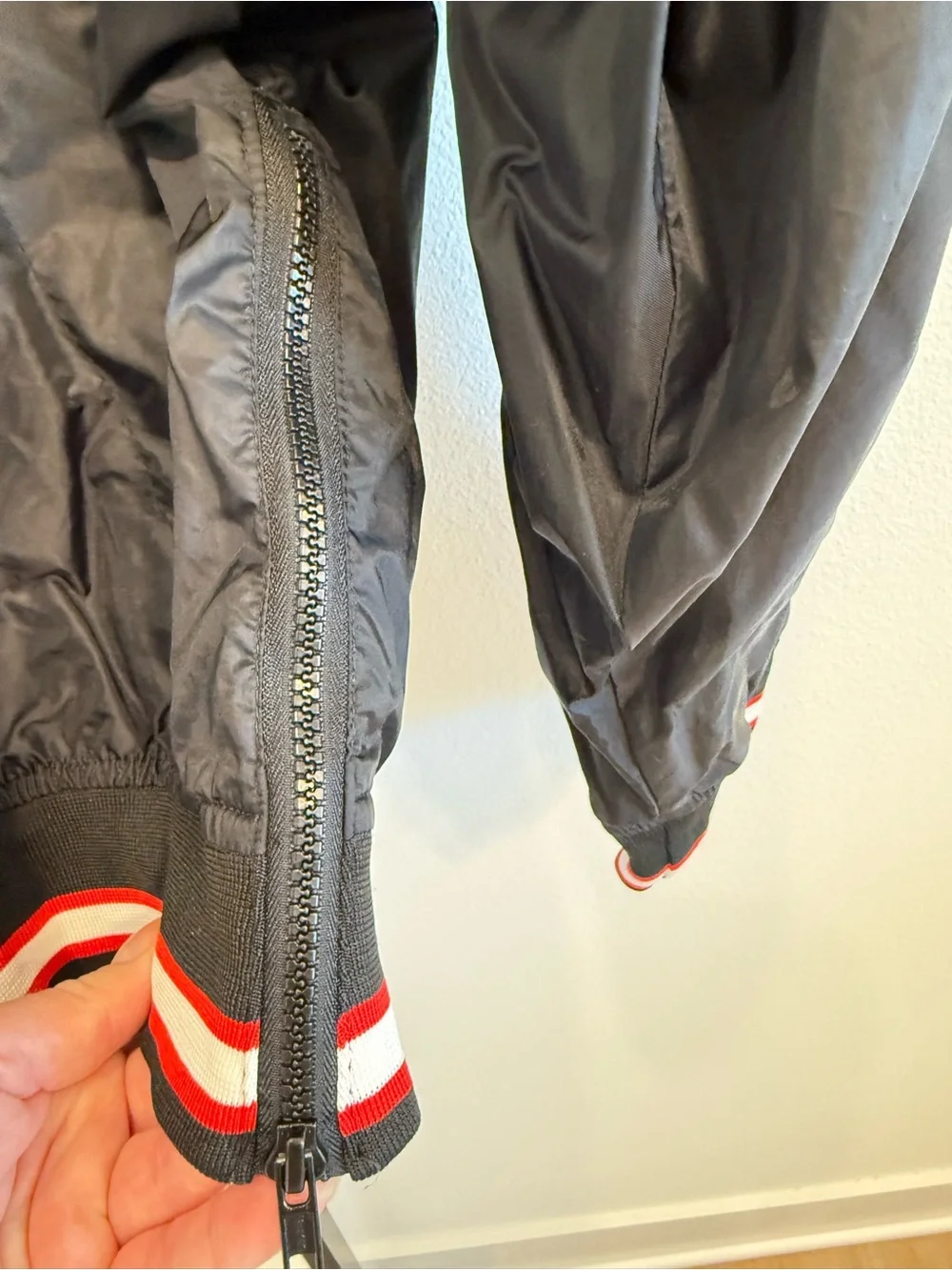 Vintage Ringside Men's Black Pullover Windbreaker Boxing Police Hoses Blokecore
